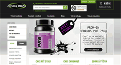 Desktop Screenshot of fitness007.cz